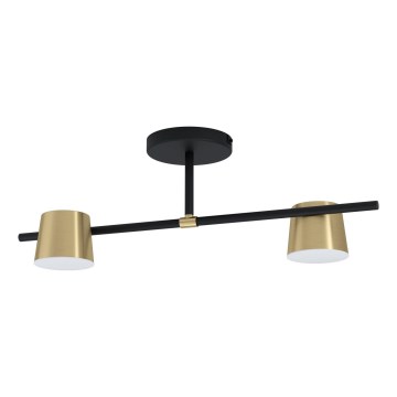 Eglo - LED Bevestigde Hanglamp 2xGU10/4,6W/230V 3000K goud