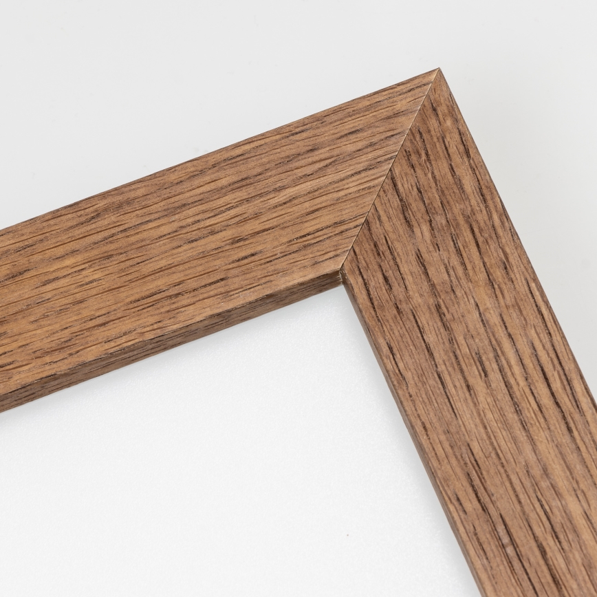 Eglo - LED Dimbaar bevestigd lichtpaneel POZZALLO WOOD LED/21W/230V 2700-6500K 49,5x49,5 cm donkerbruin + afstandsbediening