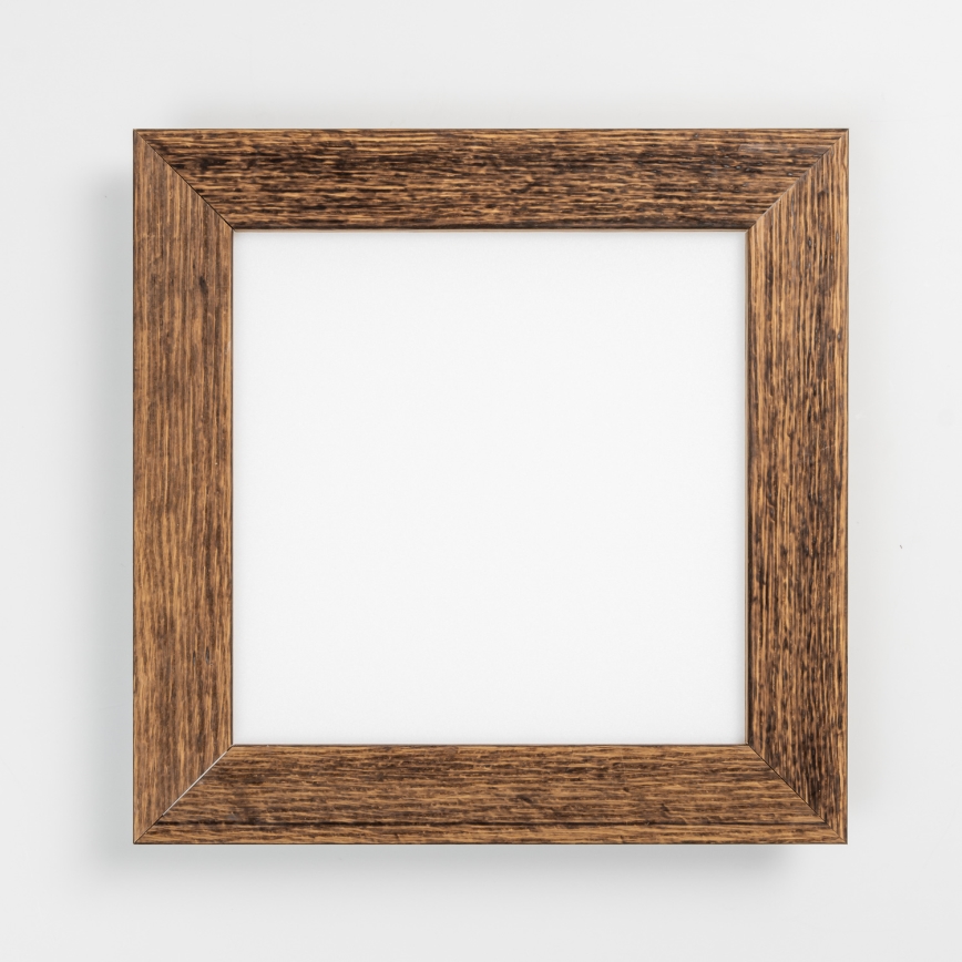 Eglo - LED Dimbaar bevestigd lichtpaneel SALOBRENA 2 WOOD LED/16W/230V 4000K 34x34 cm bruin