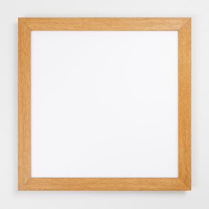 Eglo - LED Dimbaar bevestigd lichtpaneel SALOBRENA-CL WOOD LED/31W/230V 2700-6500K 64x64 cm bruin