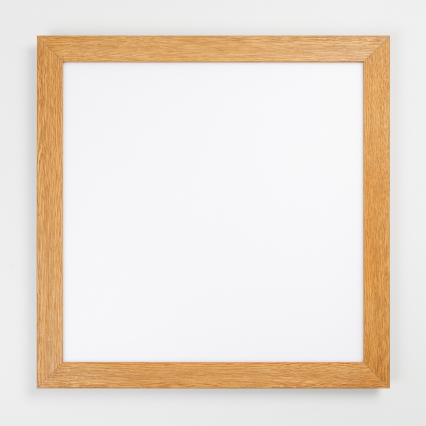 Eglo - LED Dimbaar bevestigd lichtpaneel SALOBRENA-CL WOOD LED/31W/230V 2700-6500K 64x64 cm bruin