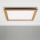 Eglo - LED Dimbaar bevestigd lichtpaneel SALOBRENA-CL WOOD LED/31W/230V 2700-6500K 64x64 cm bruin