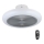 Eglo - LED Dimbaar ceiling fan LED/25,5W/230V grijs + afstandsbediening