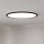 Eglo - LED Dimbare badkamer plafondverlichting LED/16,8W/230V 2700-6500K diameter 50 cm IP44 zwart + afstandsbediening