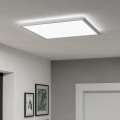 Eglo - LED Dimbare badkamer plafondverlichting LED/17W/230V 2700-6500K 50x50 cm IP44 wit + afstandsbediening