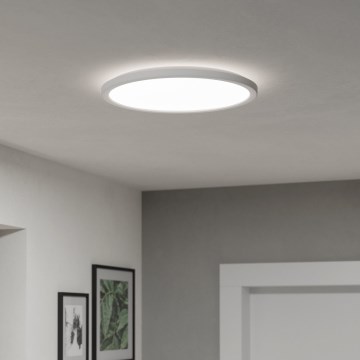Eglo - LED Dimbare badkamer plafondverlichting LED/18,5W/230V 2700-6500K diameter 38,9 cm IP44 wit + afstandsbediening