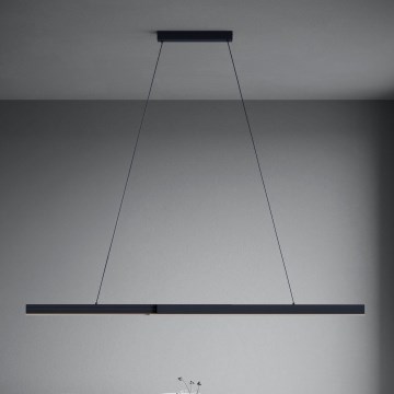 Eglo - LED dimbare hanglamp aan kabel LED/20W/230V 3000K zwart
