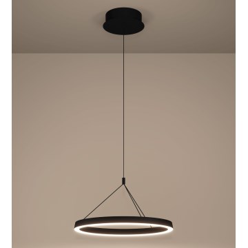 Eglo - LED-dimbare hanglamp aan kabel LED/34,5W/230V 2200-6500K zwart + afstandsbediening