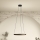Eglo - LED-dimbare hanglamp aan kabel met bewegingssensor 2xLED/25W/230V 2200-6500K Ø 80 cm bruin