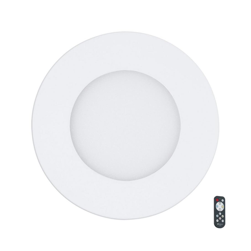 Eglo - LED-dimbare inbouwspot LED/5W/230V + afstandsbediening Ø 12 cm