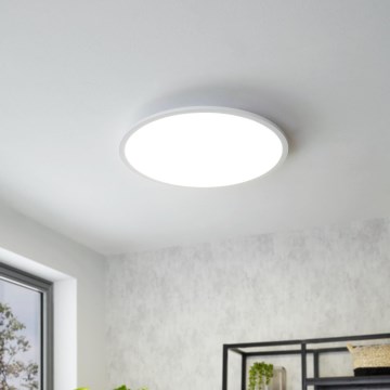 Eglo - LED dimbare plafondlamp LED/30W/230V + afstandsbediening