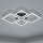 Eglo - LED dimbare plafondlamp LED/42W/230V