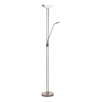 Eglo - LED dimbare vloerlamp LED/20W + LED/2,5W brons