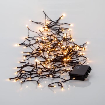 Eglo - LED Guirlande de noël extérieure 160xLED 11,2 m blanc chaud IP44