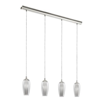 Eglo - LED Hanglamp aan draad 4xG9/2,5W/230V