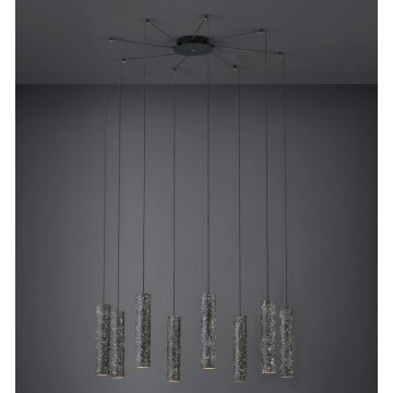 Eglo - LED Hanglamp aan een koord MENTALONA 8x GU10 / 4,5W / 230V