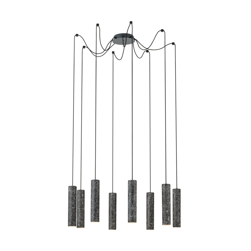 Eglo - LED Hanglamp aan een koord MENTALONA 8x GU10 / 4,5W / 230V