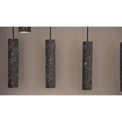 Eglo - LED Hanglamp aan een koord MENTALONA 8x GU10 / 4,5W / 230V