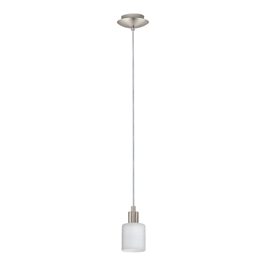 Eglo - LED Hanglamp aan een koord MY CHOICE 1xE14/4W/230V mat chroom/wit