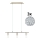 Eglo - LED Hanglamp aan een koord MY CHOICE 3xE14/4W/230V mat chroom