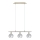 Eglo - LED Hanglamp aan een koord MY CHOICE 3xE14/4W/230V mat chroom/wit/zwart