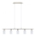 Eglo - LED Hanglamp aan een koord MY CHOICE 5xE14/4W/230V mat chroom/wit