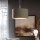 Eglo - LED Hanglamp aan een koord TUNJA 1xE27/60W/230V taupe