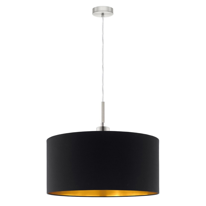 Eglo - LED Hanglamp aan een koord TUNJA 1xE27/60W/230V zwart