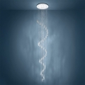 Eglo - LED-hanglamp aan kabel 40xLED/2,1W/230V 2200/3000/4000K glanzend chroom