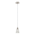 Eglo - LED Hanglamp aan kabel MY CHOICE 1xE14/4W/230V mat chroom/crème