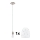 Eglo - LED Hanglamp aan kabel MY CHOICE 1xE14/4W/230V mat chroom/wit