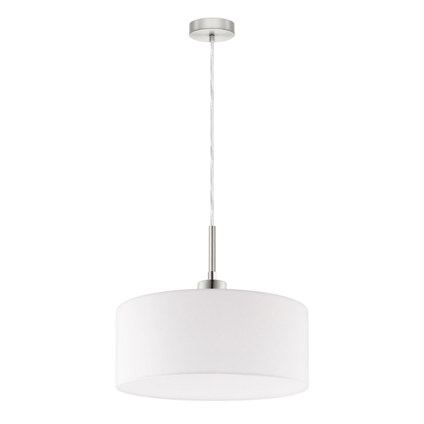 Eglo - LED-hanglamp aan kabel TUNJA 1xE27/60W/230V wit