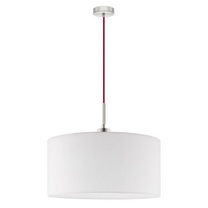 Eglo - LED-hanglamp aan kabel TUNJA 1xE27/60W/230V wit