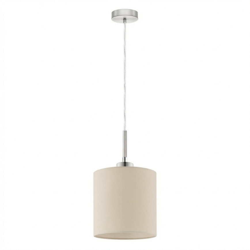 Eglo - LED-hanglamp met snoer TUNJA 1xE27/60W/230V crème