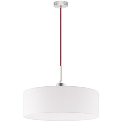 Eglo - LED Hanglamp aan kabel TUNJA 1xE27/60W/230V wit