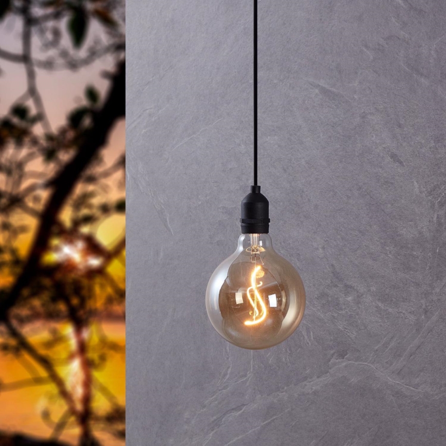 Eglo - LED Hanglamp voor buiten LED/0,06W/6V 4xAA IP44 beige
