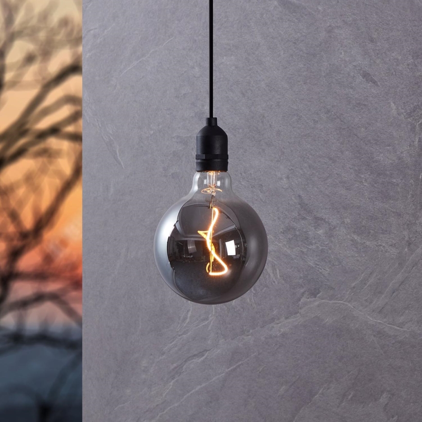 Eglo - LED Hanglamp voor buiten LED/0,06W/6V 4xAA IP44 grijs