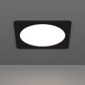 Eglo - LED inbouwarmatuur LED/10,5W/230V 2700/4000/6500K 16,6x16,6 cm zwart