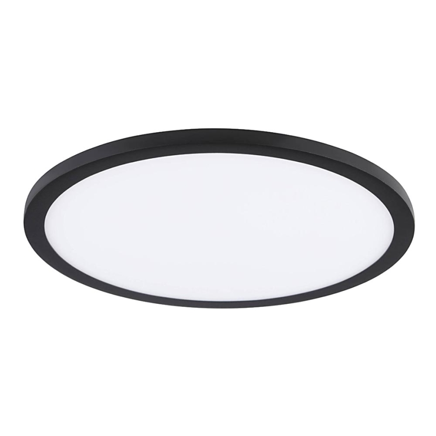 Eglo - LED inbouwspot LED/22W/230V 4000K zwart Ø 22,5 cm