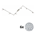 Eglo - LED Inbouwspot MY CHOICE 6xE14/4W/230V mat chroom