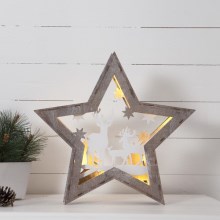 Eglo - LED Kerst Decoratie 10xLED/0,03W/2xAA