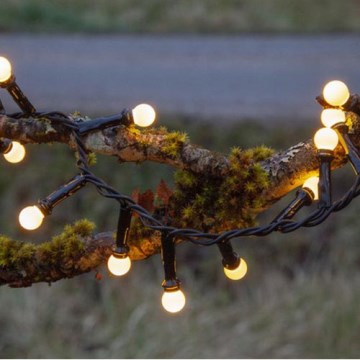 Eglo - LED Kerst Lichtketting voor Buiten 300xLED/8 functies 11m IP44 warm wit