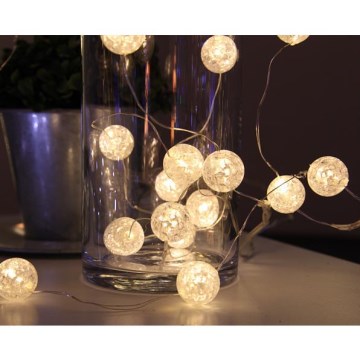 Eglo - LED Kerstsnoer15xLED/3xAA 1,4m