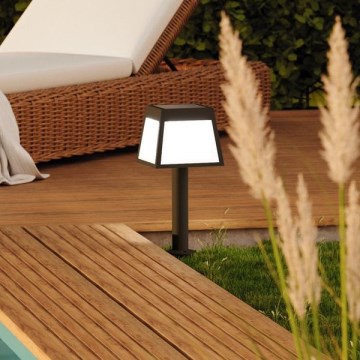 Eglo - LED-lamp op zonne-energie met een sensor LED/7,5W/3,7V 56cm IP44