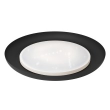 Eglo - LED Plafond Lamp LED/17,1W/230V zwart