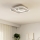 Eglo - LED Plafondlamp 1xLED/16,2W/230V + 1xLED/9,2W 38x38 cm wit