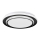 Eglo - LED-plafondlamp 24W/230V 2700/4000/6500K Ø 40 cm zwart