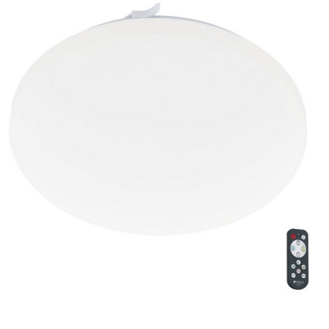 Eglo - LED Plafondlamp dimbaar LED/12W/230V + afstandsbediening