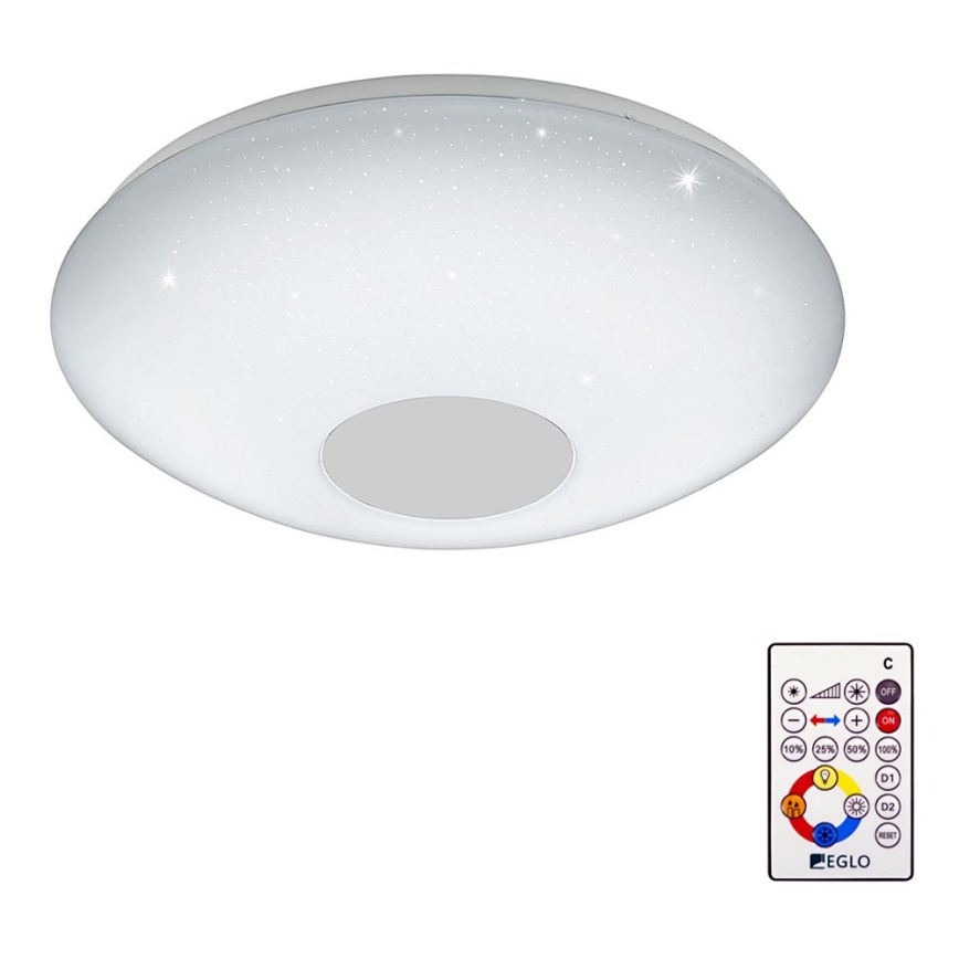 Eglo - LED Plafondlamp dimbaar LED/14W/230V + afstandsbediening