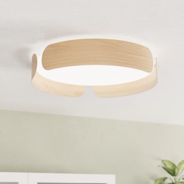 Eglo - LED-plafondlamp LED/20W/230V Ø 37 cm beige